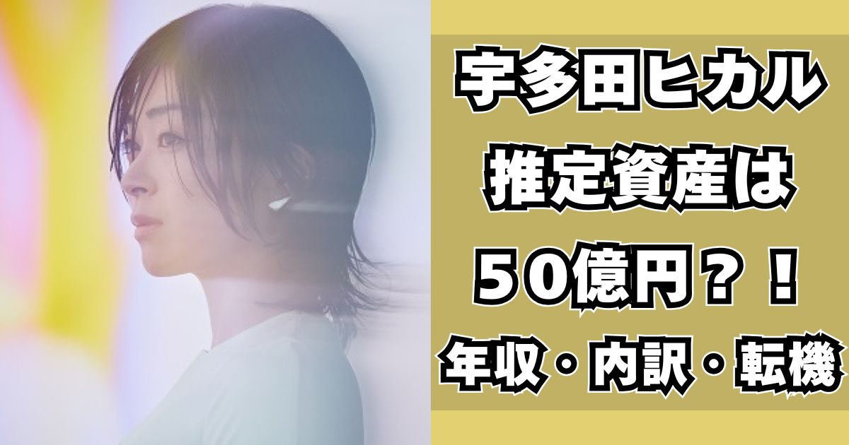 宇多田ヒカル　資産