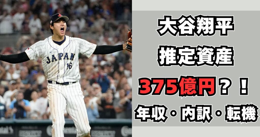 大谷翔平 資産