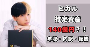 ヒカル 資産