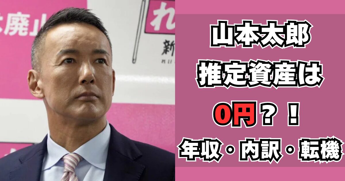 山本太郎　資産